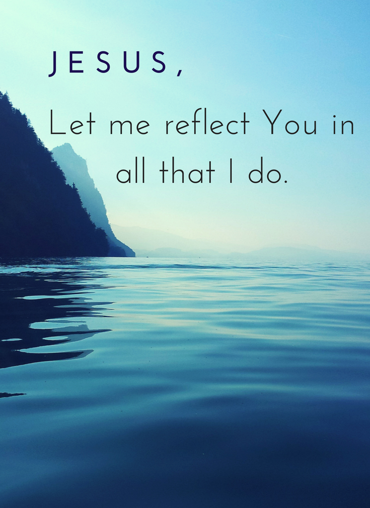 Jesus reflection