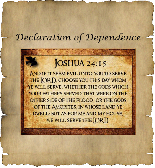 declaration of dependence