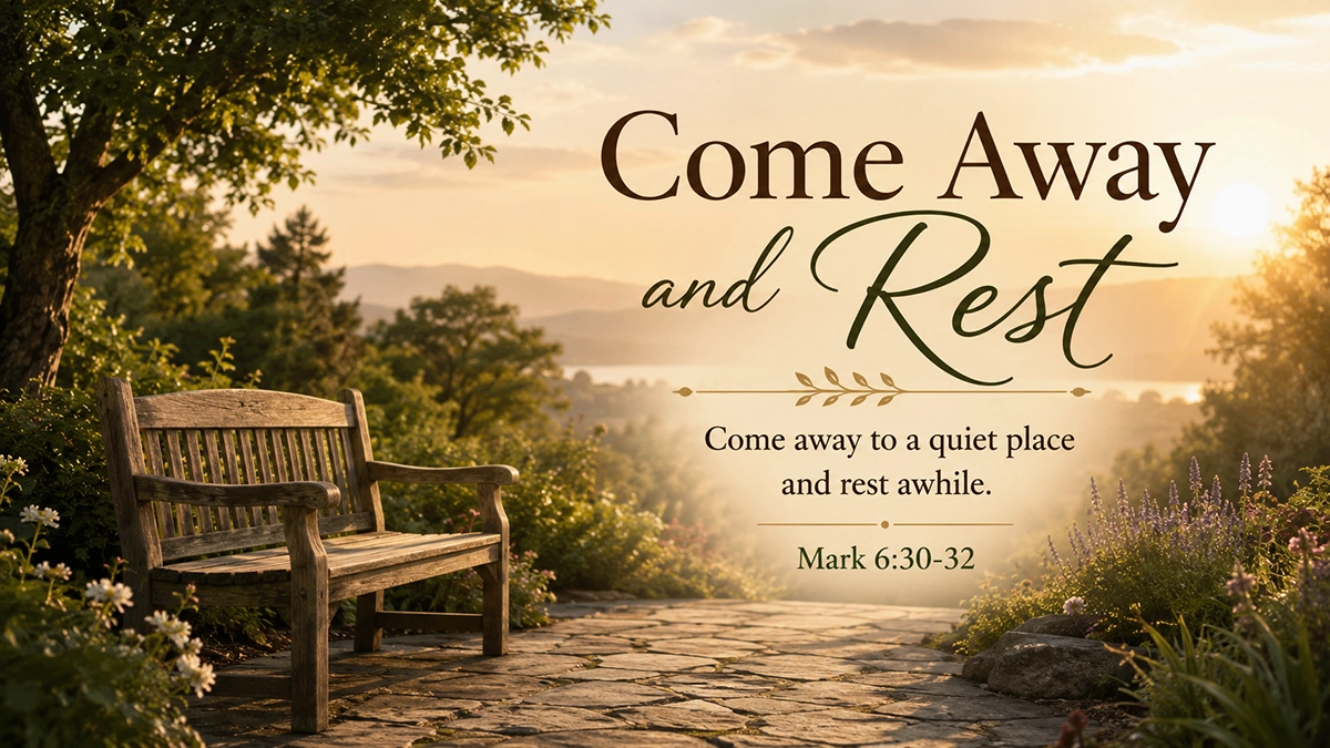 Come Away and Rest