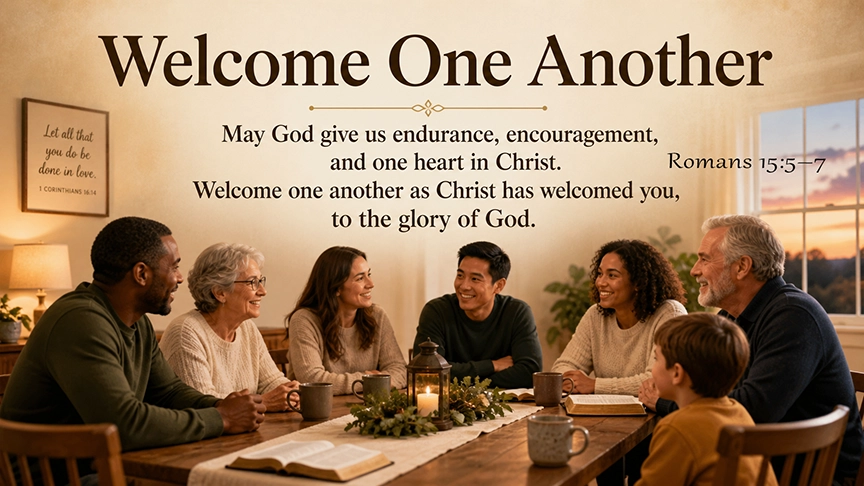Welcome One Another