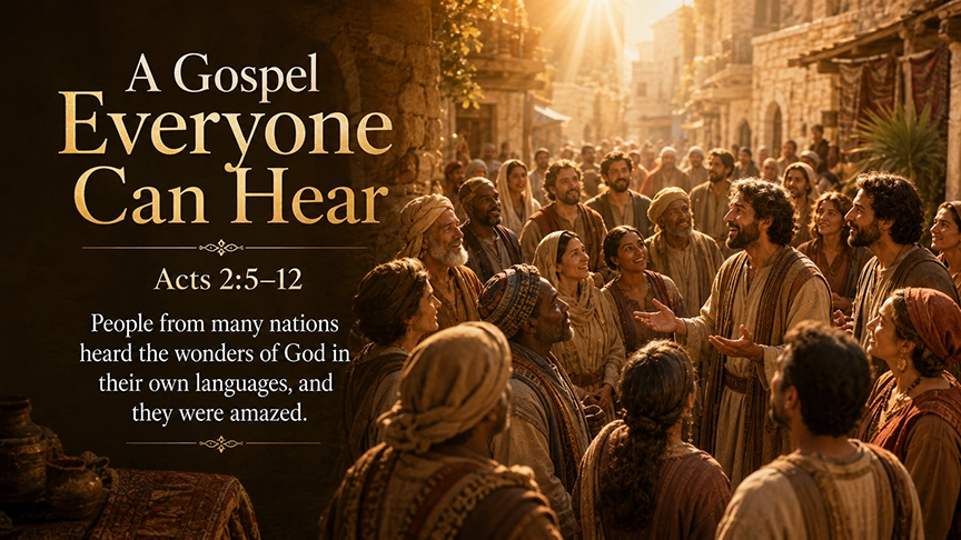 A Gospel Everyone Can Hear
