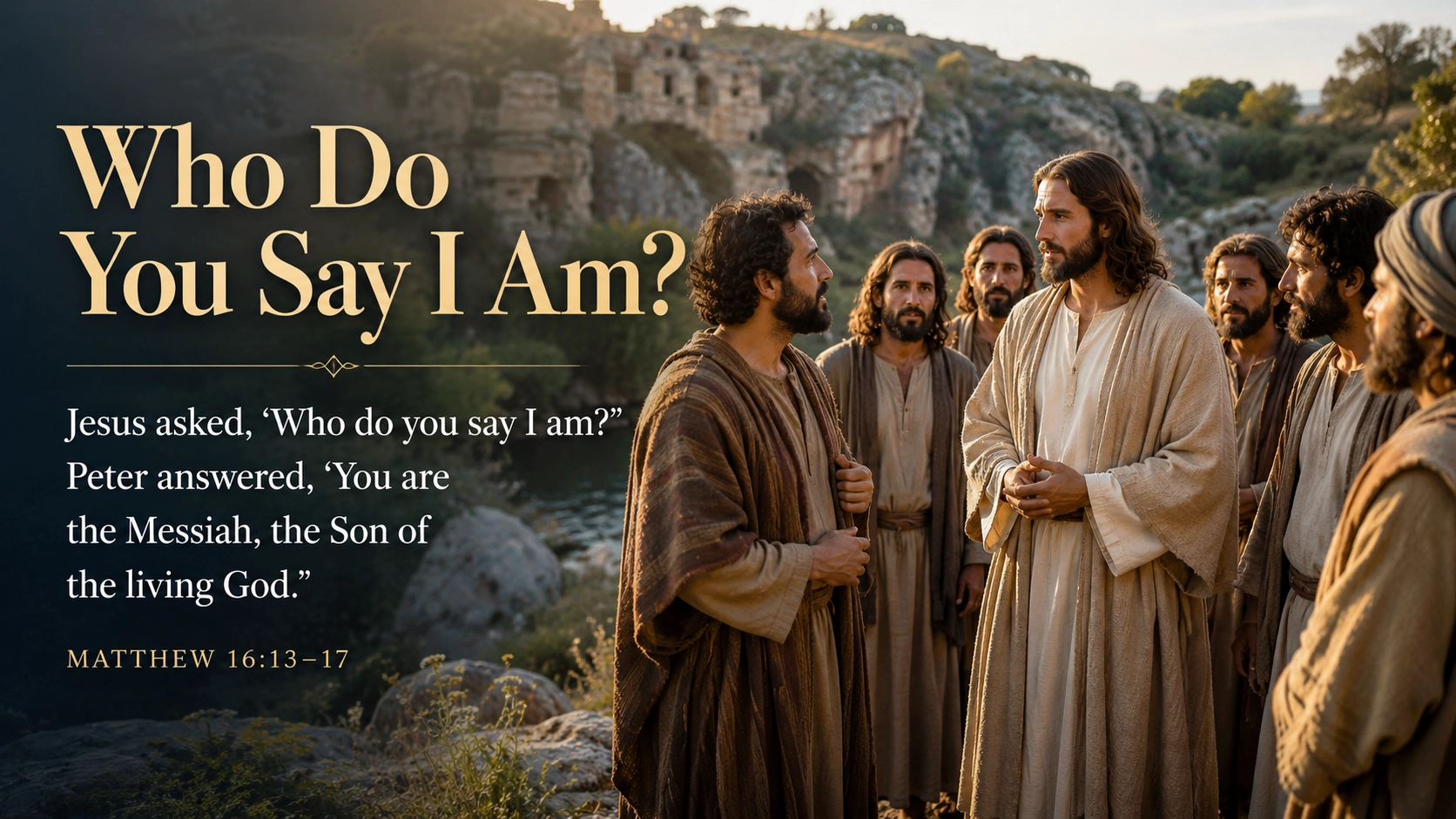 Who Do You Say I Am?
