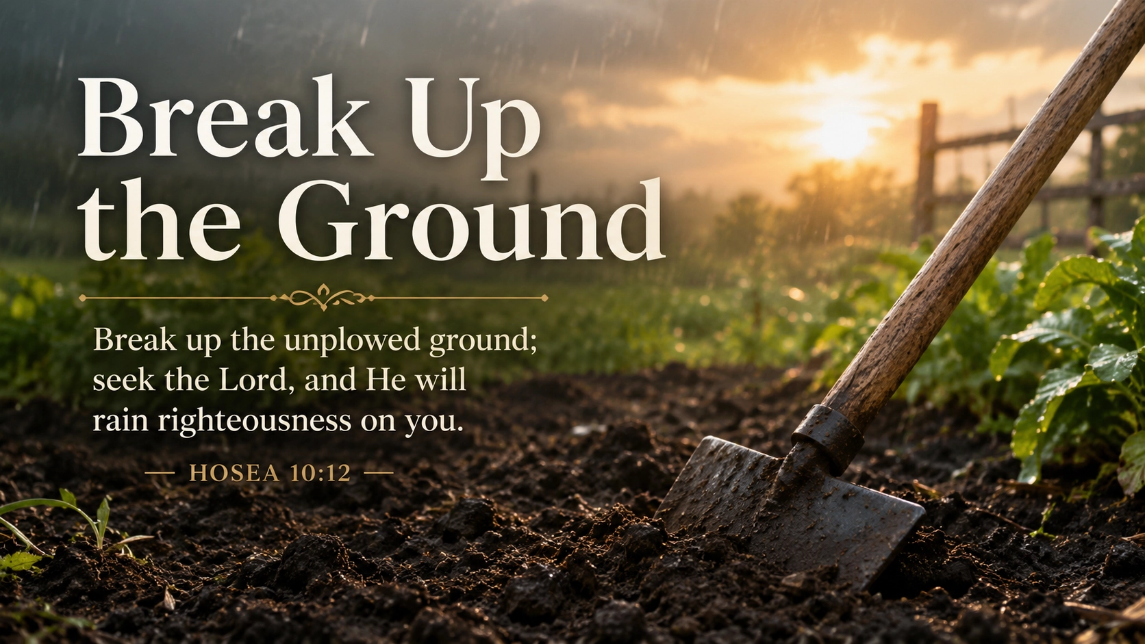 Break Up the Ground