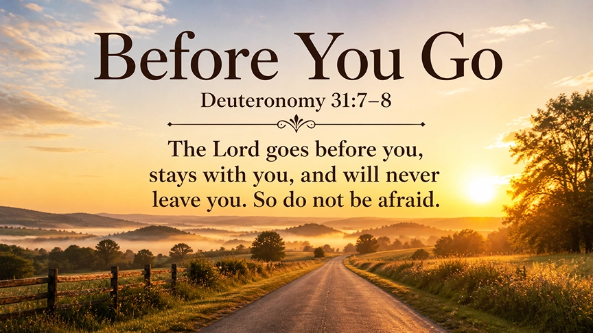 Before You Go