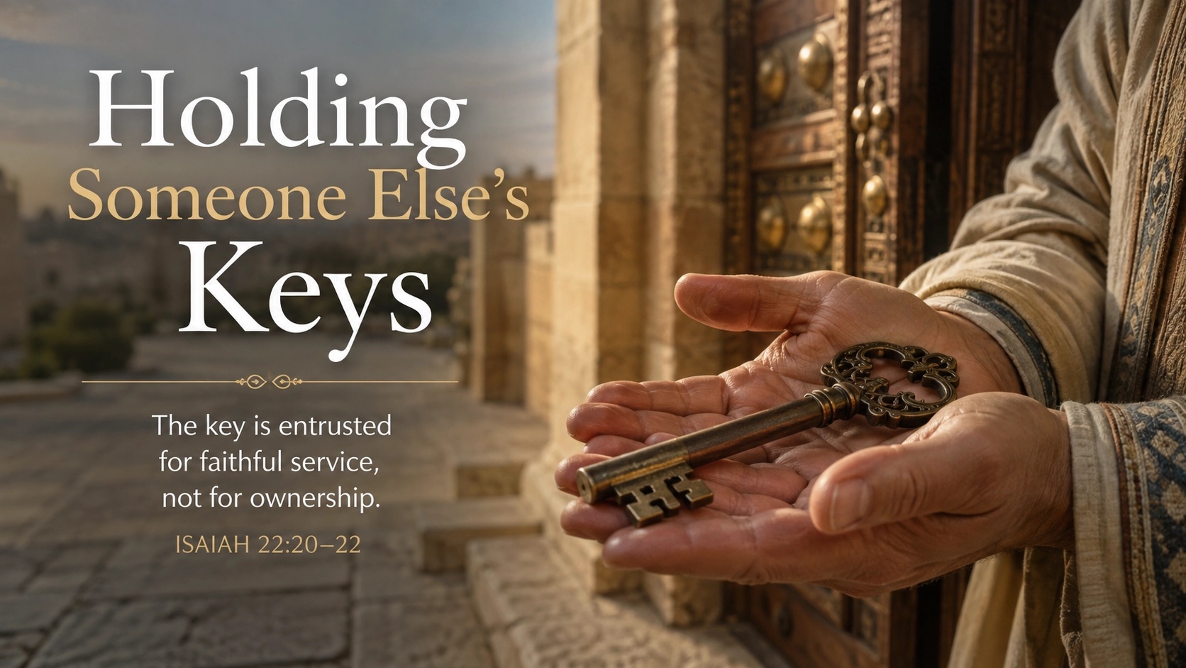 Holding Someone Else’s Keys